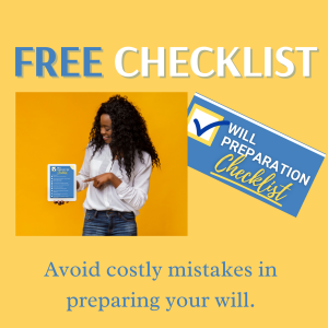 Will Preparation Checklist – Law Offices Of Elsa W. Smith, LLC